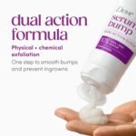 Dove KP Bump Eraser Body Scrub with Violet Woods Scent 10% AHA & BHA Serum For Rough Bumpy Skin & Ingrowns 8.5 OZ - Image 8