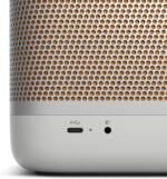 Bang & Olufsen Beolit 20 Portable Bluetooth Speaker - Grey Mist | Wireless Charging, Loud 360 Degree Sound, Home and Outdoor, Qi Phone Charger Pad - Image 16