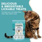 ALBERT & MIA Lickable Cat Calming Treats, Stress & Anxiety Relief, 20 Pack | Vet recommended sleep aid for indoor kittens and adult felines, soothes grooming, car rides, vet visits and plane trips - Image 9