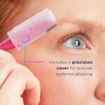 Schick Hydro Silk Touch-Up Dermaplaning Tool with Precision Cover, 3ct | Dermaplane Razor, Face Razors for Women, Peach Fuzz Remover - Image 5