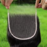 BEEOS 5x5 Skinlike Real HD Lace Closure, 0.10mm Ultra-thin Invisible HD Lace Single Knot Pre-Plucked Brazilian Human Hair Closure Natural Color 14 Inch - Image 8