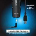 Wahl USA Pro Series Stainless Steel Cordless USB Beard Trimmer for Men | High Performance Waterproof Beard Trimmer For Men With Close Cutting Forever Blade And No-Slip Grip – Model 3026017 - Image 10