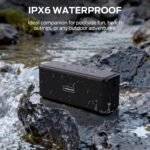 Monster Shock Plus Bluetooth Speaker,Portable Speaker with 40W Loud Stereo Sound,Bluetooth 6.0,TWS Pairing,20H Playtime,Support AUX/TF Card,IPX6 Waterproof Wireless Speakers for Travel,Home,Outdoor - Image 7