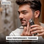 Wahl USA Pro Series Stainless Steel Cordless USB Beard Trimmer for Men | High Performance Waterproof Beard Trimmer For Men With Close Cutting Forever Blade And No-Slip Grip – Model 3026017 - Image 3