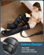 YINGGG Leg Massager with Heat and Compression - Foot and Calf Massage Sleeve with 3 Heat, 6 Intensities, 6 Modes, Compression Boots for Circulation and Pain Relief - Image 11