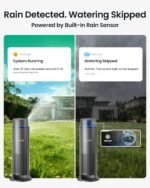 Aiper IrriSense 2 Lawn Sprinkler, Smart Irrigation System, Multi-Zone Plant-Specific Watering, Smart Scheduling, Weather-Adaptive Irrigation with Rain Sensor, for Lawns up to 4,800 sq.ft.-Blue - Image 5