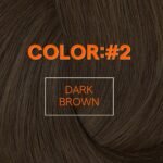 Full Shine Sew In Hair Extensions Real Human Hair 22 Inch Weft Extensions Real Remy Hair Color 2 Dark Brown Double Weft Full Head Straight Hair Weaves 105 Grams Hair Weft Bundles Straight Hair - Image 5