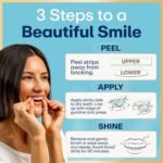 Lumineux Teeth Whitening Strips, Peroxide Free, 21 Treatments (3 Months) | Peroxide free, enamel safe, dentist formulated, clinically tested & proven, free from harsh ingredients, no sensitivity - Image 8