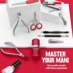 Revlon Nail Clipper with File, Silver, 1 Count | Nail clipper with file and curved blade for accurate, easy trimming and grooming. - Image 9