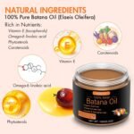 MISICH Raw Batana Oil for Hair Growth, 100% Natural Pure Botana Oil Paste from Honduras, Unrefined Organic Batana Hair Mask for Prevent Hair-Loss, Enhances Thickness for Men & Women 5.3 oz - Image 6
