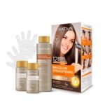 KATIVA Brazilian Keratin Treatment Kit at home Formaldehyde Free Hair Straightening with Hyaluronic Acid, Up to 12 Weeks Frizz Control for Curly, Wavy, Frizzy Hair (Straightening Kit) - Image 2