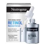 Neutrogena Rapid Wrinkle Repair Retinol Renewal Serum, 1 fl oz | Lightweight Anti-Aging Facial Serum, Dullness & Dark Spots - Image 2