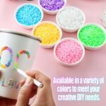Bedazzling Kit 54000PCS Rhinestones & 12 Colors Half Pearls, 48 Colors 3mm Flatback Gems Set with Tweezers & Tools for Nail Art, Crafts & DIY Decoration - Image 8
