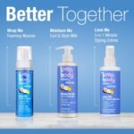 Lottabody Wrap Me Foaming Mousse with Coconut & Shea Oils, Lightweight Moisture-Rich Curl-Defining & Frizz-Control Styling Mousse for Natural Curly, Coily & Relaxed Hair, 7 oz - Image 10