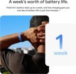 Google Fitbit Air Performance Loop Band - One Size - Obsidian | Only compatible with Fitbit Air, microadjustable, polyester, nylon, and elastane yarn band, workout-friendly - Image 14