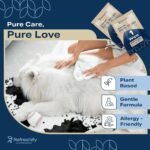 REFRESHIFY Dog Wipes for Paws and Butt - Coconut Scented (Pack of 400) - Pet Wipes for Dogs and Cats - Deodorizing Non Toxic Dog Wipes, +12 Additional Travel Wipes - Image 7
