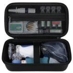 Elonbo Carrying Case for Portable Handheld Inhaler Nebulizer Machine, Black | Asthma Inhaler Case, Handheld Mesh Atomizer Machine Hard Travel Bag, Mist Humidifier/ Moisturizer Sprayer Holder. (Case Only) - Image 2