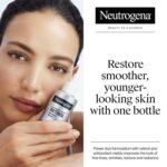 Neutrogena Rapid Wrinkle Repair Retinol Renewal Serum, 1 fl oz | Lightweight Anti-Aging Facial Serum, Dullness & Dark Spots - Image 3