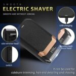 Hair Clippers for Men with LED Display, 4-Piece Cordless Grooming Kit with Hair Clipper, Beard Trimmer, Foil Shaver & Nose Trimmer, Complete Set for Home Barber - Image 6