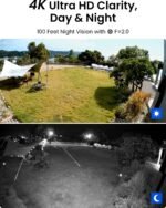 REOLINK 8CH 4K/8MP Security Camera System with 2TB HDD RLK8-800B6 | 6pcs H.265 Bullet Wired PoE Cameras Outdoor, Smart Person Vehicle Detection, 8CH NVR Recorder for 24-7 Recording - Image 3
