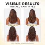 Pantene Shampoo, Daily Moisture Renewal - Pro-V Nutrients for Dry, Color-Treated, Straight to Curly Hair, 72-Hour Hydration & Softness, Paraben Free, Cleanses, Strengthens Bonds, 27.7 Fl Oz - Image 5