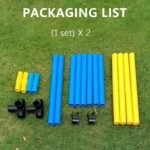 Dog Agility Hurdle, 2 Jump Bar Sets Indoor Outdoor Backyard Train - Image 10