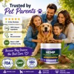 Hemp Calming Chews for Dogs, Advanced Dog Calming Chews | Anxiety Relief Supplement Treats with Melatonin L-Theanine - Sleep Aid for Separation, Barking, Stress, Hyperactivity - Image 8