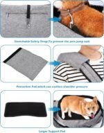 Ownpets XL Dog Sling 15-25lbs, Hands-Free Carrier with Bottom Support Pad | Sturdy Base Prevents Pet Sagging, Soft Shoulder Strap for Comfort, Storage Pocket, Secure Fit for Vet & Travel - Image 3