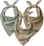 Pet Passion Bandit - THE PET Bandana 100% Organic Cotton Pet Bandanas Clothes for Small, Medium, Large Dogs​​, 3-Pack Sage Camo, Medium/X-Large - Image 2