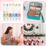 6 Pcs Personalized Name Tag Hooks for Kids Child ID Tags Backpack Name Tag Daycare Name Label Hooks for Backpacks Water Bottle (Cute Style) - Image 8