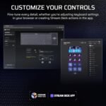 Corsair Galleon 100 SD RGB Mechanical Wired Gaming Keyboard – QWERTY US, Stream Deck-Integrated, Pre-Lubed MLX Pulse Thocky Hotswappable PBT Double-Shot Switches, FlashTap SOCD, 8,000Hz – Black - Image 10