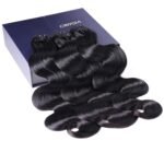Real Raw Human Hair 3 Bundles Deal, 6X Lifespan Than Regular Virgin Hair, No.1 Quality, No Shedding, No Tangling, Raw Indian Wavy Hair Bundles (Body Wave-Natural Black, 16 18 20 inch) - Image 2