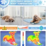 Cooling Mat for Large Dogs, 40"x28" Breathable Self Cooling Crate Mat | Portable Washable Pet Cooling Pad for Kennel, Sofa, Bed, Floor, Car Travel Indoor Outdoor Summer Use - Image 4