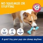Arm & Hammer Nubbies T-Bone Dental Dog Chew Toy, Peanut Butter Flavor | Durable nylon and TPR nubs clean teeth and gums, built for aggressive chewers - Image 7