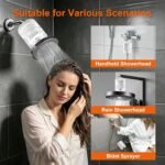 BBLIFE NSF Tested Transparent Shower Filter for Hard Water with Cartridge | Replaceable Cartridge,4000 Gal Capacity, Easy Installation, Reduces Chlorine & Impurities, Helps Improve Skin,Hair, Lead-Free - Image 9