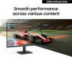 Samsung 27" S3 (S32GF) Series FHD High Resolution Monitor | 120Hz Monitor with IPS Panel, Flicker Free, Eye Saver Mode (LS27F320GANXZA) - Image 5