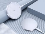 MagSafe Charger 2 Pack: Magnetic Wireless Charge iPhone 17-12 & AirPods | Strong Magnet Charging Pad, with Dual USB C to A Converters, Ultra-Thin & Portable, Ideal for Home Office & Travel, White - Image 9