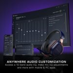Turtle Beach Stealth 700 Wireless Gaming Headset for Xbox, PS5, PC, Mobile | Xbox Series X|S, Xbox One, PlayStation, Multiplatform, Bluetooth, 60mm Dual Drivers, 80-Hr Battery, Flip-to-Mute Mic, Cobalt - Image 11