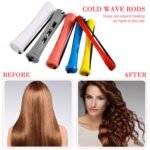 WILLBOND 72 Pieces Hair Perm Rods Set, Short Plastic Perming Rods Cold Wave Rods 6 Sizes Hair Curling Rollers with 1 Piece Steel Pintail Hair Comb for Hairdressing Hair Styling | Short Home Perm Kits With Cover, Hair Curling Rollers, Cold Wave Rods With Pintail Comb For Long/Short Hair Hairdressing - Image 5