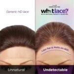 Sensationnel What Lace 13x6 Wig-Latisha, 1B OFFBLACK | Lace Front, Hand-Tied, Synthetic, Natural Density Pre-Plucked Hairline, Glueless - Image 4