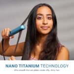 BaBylissPRO Nano Titanium Flat Iron Hair Straightener, Digital Flat Iron for Pro Salon Results, Styling Tool for All Hair Types - Image 3