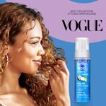 Lottabody Wrap Me Foaming Mousse with Coconut & Shea Oils, Lightweight Moisture-Rich Curl-Defining & Frizz-Control Styling Mousse for Natural Curly, Coily & Relaxed Hair, 7 oz - Image 7