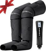 UMARMUNG Air Compression Leg Massager with Heat, Gifts for Men, Dad, Husband, Women, Mom, Wife, Her, Presents for Christmas, Mothers Day, Birthday, Valentine's Day, Works for Foot, Calf, Knee, Thighs - Image 2