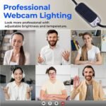 HumanCentric Video Conference Lighting - Webcam Light for Streaming LED | Monitor & Laptop Light for Video Conferencing, Zoom Lighting for Computer, Replace Ring Light for Zoom Meeting, Double Kit - Image 9