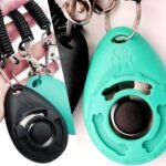 Pet Training Clicker with Wrist Strap - Dog Training Clickers (Black +Bluegreen) - Image 5