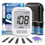 GT-600 Glucose Monitor for Pregnancy & Seniors, 100 Strips & Safety Lancets | Large Screen, 10-electrode precision, ±10% lab-grade accuracy, with travel case & control solution, home diabetes monitoring - Image 2