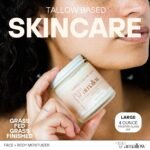 Amallow 100% Grass Fed Beef Tallow for Skin Care - Face + Body - Whipped Moisturizer for Sensitive Skin - Natural Lotion, 4 FL. oz. (Unscented) - Image 3