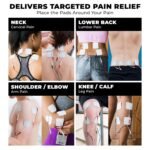 TENS 7000 Rechargeable Tens Unit Muscle Stimulator, Back Pain Relief, 4 Electrodes/Unit Pads, Period Pain Simulator, Muscle Recovery & Growth, Stim Machine, Electrotherapy, TENS Machine - Image 7