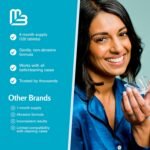 Retainer Cleaner Tablets, Denture Cleaner, Mint, 4 Month Supply by M3 | Compatible with Retainer Cleaner Machine & Ultrasonic Retainer Cleaner, Helps Remove Tough Stains, Buildup, Odors & Plaque - Image 9