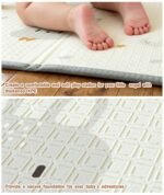 Baby Playpen with Mat, Playpen for Babies and Toddlers, 47inch Mat | Small Baby Play Pens, Play Yard for Infants with Play Mat, 47x47inch Playard with Gate - Image 4